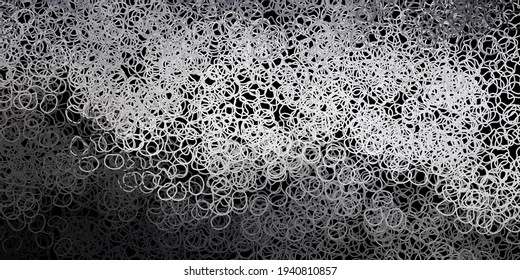 Dark gray vector background with random forms. Colorful illustration with simple gradient shapes. Background for cell phones.