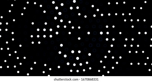 Dark Gray vector background with spots. Abstract illustration with colorful spots in nature style. Pattern for business ads.
