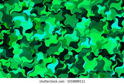 Dark Gray vector bandy background. Brand-new colored illustration in blurry style with gradient. Brand-new style for your business design.