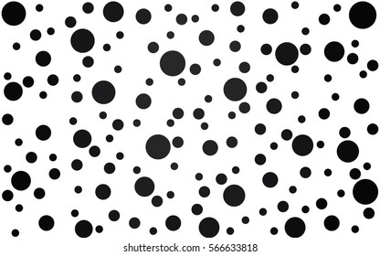 Dark Gray Vector banners banners set of circles, spheres. Network design, technology science, vector illustration