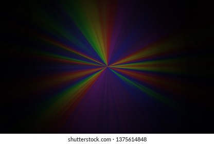 Dark Gray vector blurred bright pattern. New colored illustration in blur style with gradient. New design for your business.