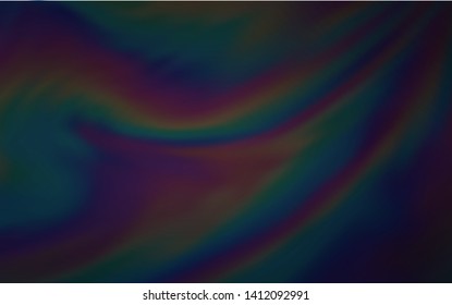 Dark Gray vector blurred bright pattern. Colorful illustration in abstract style with gradient. New design for your business.