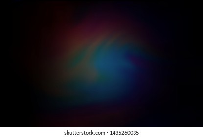 Dark Gray vector blurred bright pattern. Glitter abstract illustration with gradient design. Background for a cell phone.