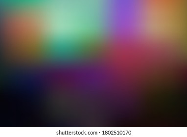 Dark Gray vector blurred bright pattern. A completely new colored illustration in blur style. Background for designs.
