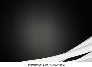 Dark Gray vector blurred and colored pattern. Colorful illustration in abstract style with gradient. Background for a cell phone.