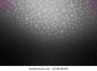 Dark Gray vector Blurred decorative design in abstract style with bubbles. Glitter abstract illustration with blurred drops of rain. Elegant design for wallpapers.