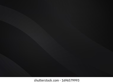 Dark Gray vector blurred pattern. A completely new colored illustration in blur style. New way of your design.