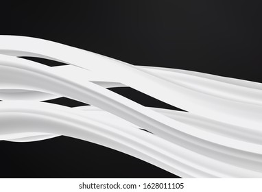 Dark Gray vector blurred shine abstract texture. New colored illustration in blur style with gradient. Completely new design for your business.
