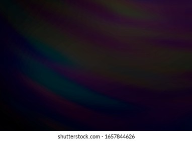 Dark Gray vector blurred shine abstract background. New colored illustration in blur style with gradient. Elegant background for a brand book.