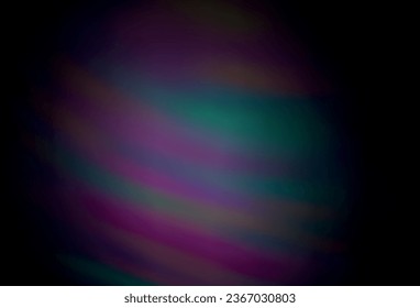 El vector gris oscuro borroso brilla el fondo abstracto. Una ilustración de color completamente nueva en un estilo borroso. Nueva forma de tu diseño.