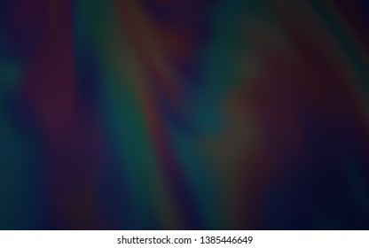 Dark Gray vector colorful abstract texture. Abstract colorful illustration with gradient. New way of your design.