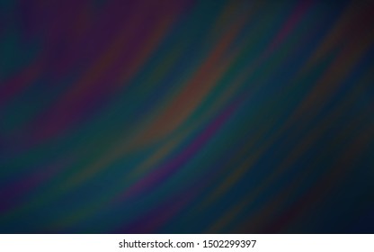 Dark Gray vector colorful abstract texture. Abstract colorful illustration with gradient. New style design for your brand book.