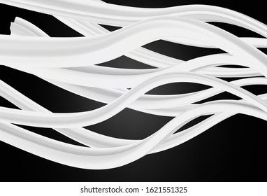 Dark Gray vector colorful abstract background. Colorful abstract illustration with gradient. New way of your design.