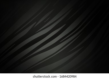 Dark Gray vector colorful abstract texture. An elegant bright illustration with gradient. Background for designs.
