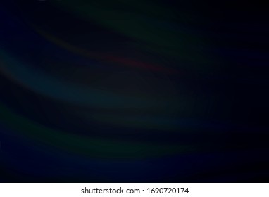 Dark Gray vector colorful abstract background. Abstract colorful illustration with gradient. New way of your design.