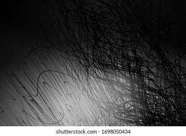 Dark Gray vector colorful abstract texture. New colored illustration in blur style with gradient. Background for designs.