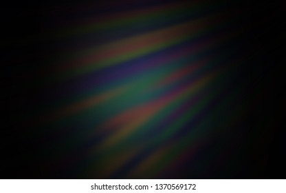 Dark Gray vector colorful blur background. Glitter abstract illustration with gradient design. New style design for your brand book.
