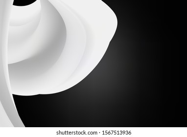 Dark Gray vector colorful blur background. A completely new colored illustration in blur style. New way of your design.
