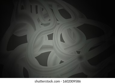 Dark Gray vector colorful blur background. Abstract colorful illustration with gradient. Blurred design for your web site.