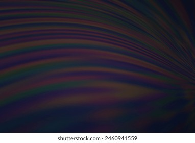 Dark Gray vector colorful blur background. Abstract colorful illustration with gradient. Completely new design for your business.