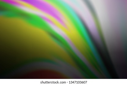 Dark Gray vector glossy abstract layout. Colorful illustration in abstract style with gradient. Background for a cell phone.