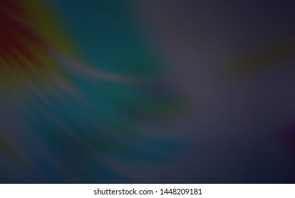 Dark Gray vector glossy abstract backdrop. An elegant bright illustration with gradient. Completely new design for your business.