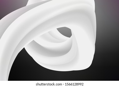 Dark Gray vector glossy abstract background. New colored illustration in blur style with gradient. New way of your design.