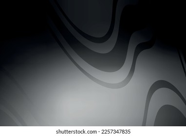 Vector gris oscuro brillante fondo abstracto. Ilustración colorida en estilo abstracto con gradiente. Nuevo estilo para el diseño de su negocio.