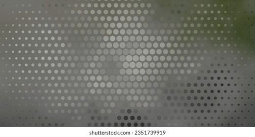 Dark Gray vector layout with circles. Glitter abstract illustration with colorful drops. Design for posters, banners.