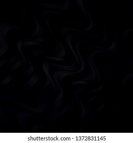 Dark Gray vector layout with circular arc. Colorful illustration in circular style with lines. Pattern for websites, landing pages.