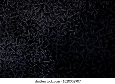 Dark Gray vector layout with flat lines. Lines on blurred abstract background with gradient. Pattern for ad, booklets, leaflets.