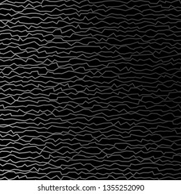 Dark Gray vector layout with wry lines. Colorful illustration in circular style with lines. Pattern for busines booklets, leaflets