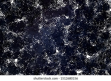 Dark Gray vector layout with wry lines. Glitter abstract illustration with wry lines. A completely new design for your business.