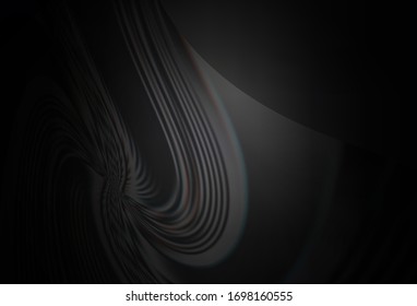 Dark Gray vector modern elegant backdrop. An elegant bright illustration with gradient. Smart design for your work.