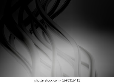 Dark Gray vector modern elegant layout. Modern abstract illustration with gradient. New style for your business design.