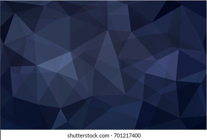 Dark Gray vector modern geometrical abstract background. Texture, new background. Geometric background in Origami style with gradient. 