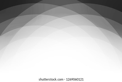 Dark Gray vector pattern with bent lines. Shining crooked illustration in marble style. Marble style for your business design.