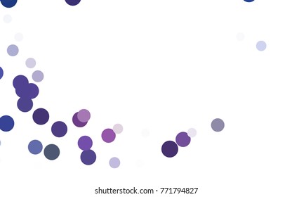 Dark Gray vector pattern with colored spheres. Geometric sample of repeating circles on white background in halftone style.