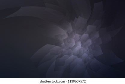 Dark Gray vector pattern with colorful hexagons. Illustration of colored hexagons on white surface. Pattern for texture of wallpapers.