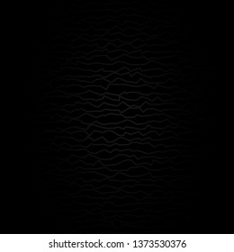 Dark Gray vector pattern with curved lines. Colorful illustration in abstract style with bent lines. Pattern for ads, commercials.