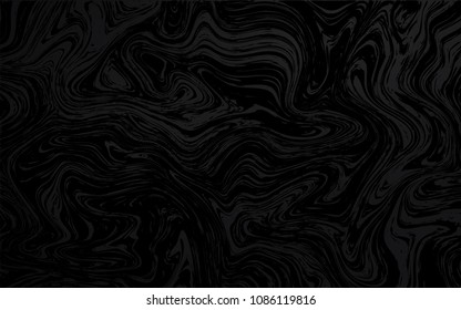 Dark Gray vector pattern with lines, ovals. Shining illustration, which consist of blurred lines, circles. A completely new memphis design for your business.