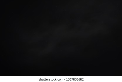 Dark Gray vector pattern with night sky stars. Glitter abstract illustration with colorful cosmic stars. Template for cosmic backgrounds.