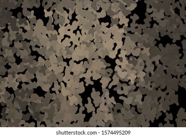 Dark Gray vector pattern with random forms. Simple colorful illustration with abstract gradient shapes. Simple design for your web site.