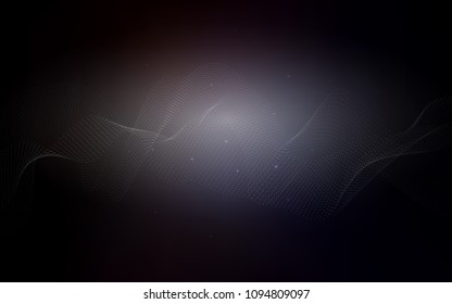 Dark Gray vector pattern with spheres. Beautiful colored illustration with blurred circles in nature style. Beautiful design for your business natural advert.