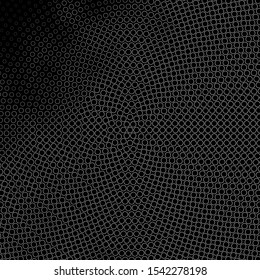 Dark Gray vector pattern with spheres. Abstract decorative design in gradient style with bubbles. Design for your commercials.