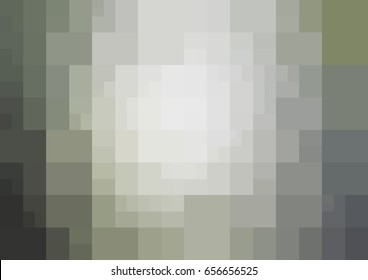 Dark Gray vector polygonal illustration, which consist of rectangles. Rectangular pattern for your business design. Geometric background in Origami style with gradient. 