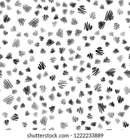 Dark Gray vector seamless background with straight lines. Glitter abstract illustration with colored sticks. Best design for your ad, poster, banner.