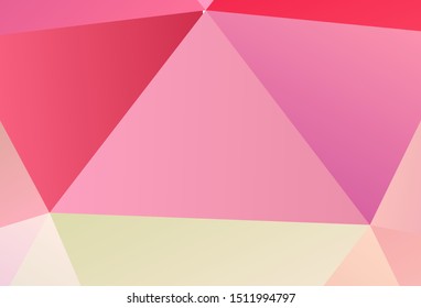 Dark Gray vector shining triangular backdrop. Colorful abstract illustration with triangles. Template for cell phone's backgrounds.