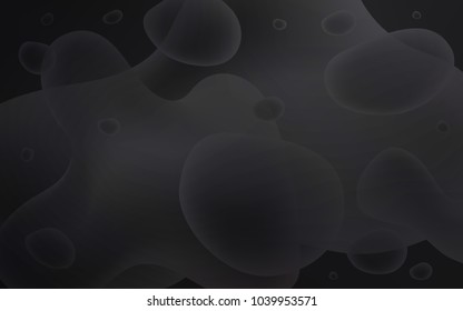 Dark Gray vector template with bent lines. Shining crooked illustration in memphis style. Memphis design for your web site.