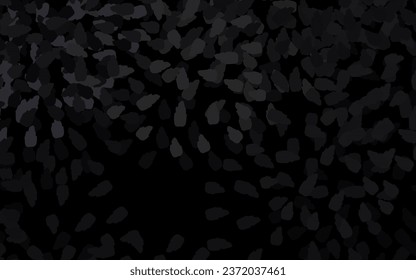 Dark Gray vector template with chaotic shapes. Colorful chaotic forms with gradient in modern style. Modern design for your business card.